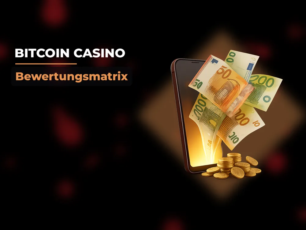 Bitcoin Casino - Bewertungsmatrix